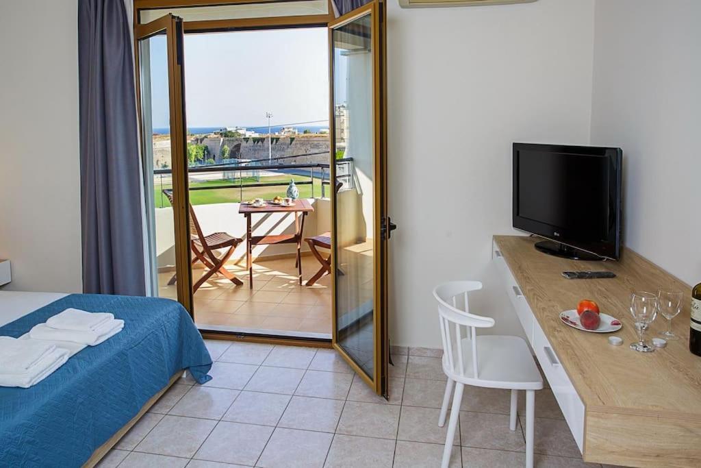 Piranthou Studios & Apartments Heraklion  ภายนอก รูปภาพ